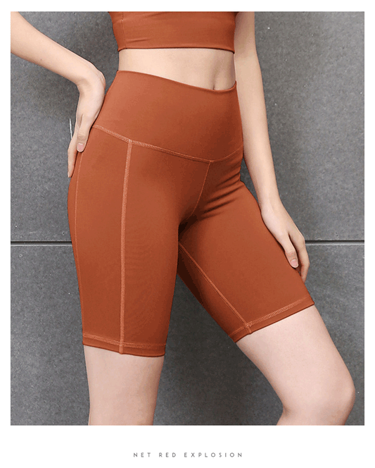 ShapeUp No Gym Shorts – High Waist Tummy Control & Lift